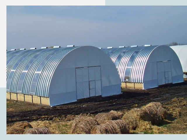 Сельскохозяйственные здания в Беслане