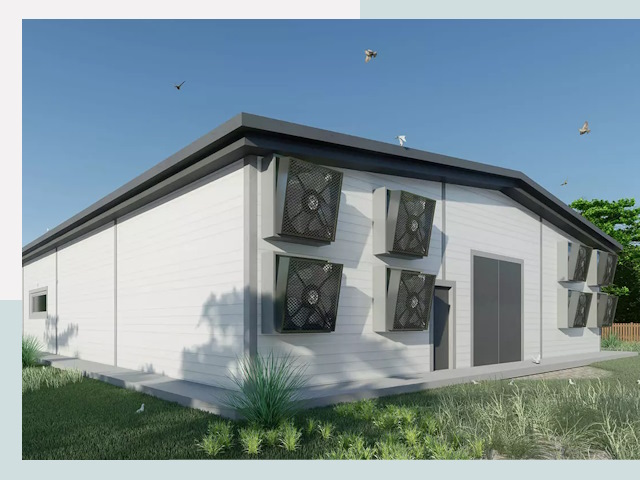 Строительство птичников в Беслане