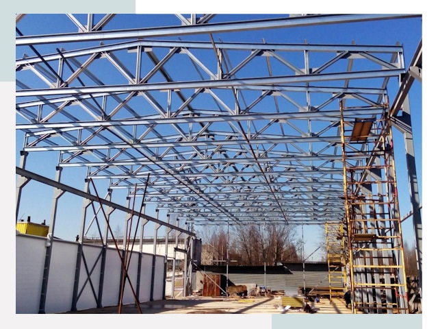 Строительство цехов в Беслан от 608 руб. под ключ