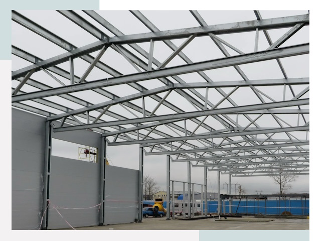 Строительство складов в Беслан от 608 руб. за м²