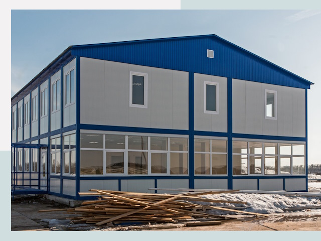 Строительство магазинов в Беслане