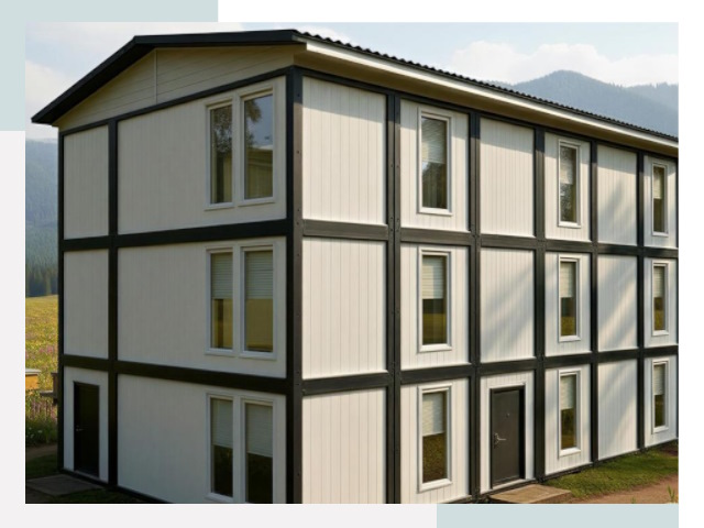 Модульные общежития в Беслане