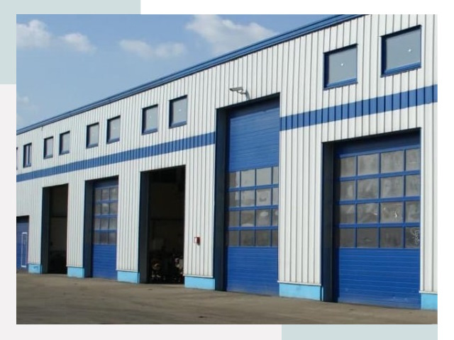 Строительство сто в Беслане