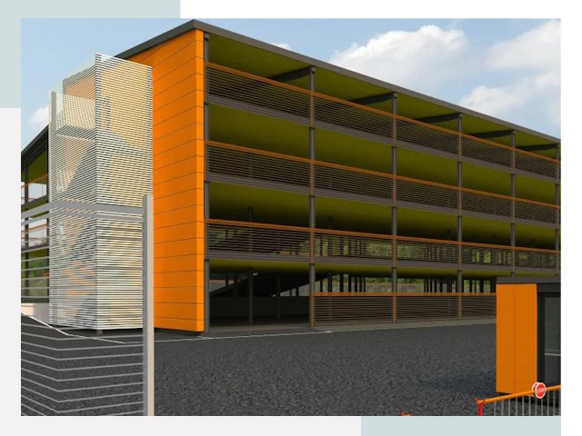 Многоуровневые паркинги в Беслане