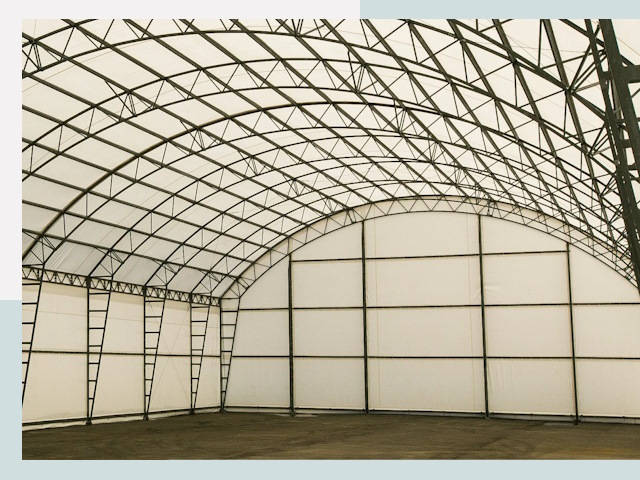 Арочные ангары от 608 руб. в Беслан и Республика Северная Осетия