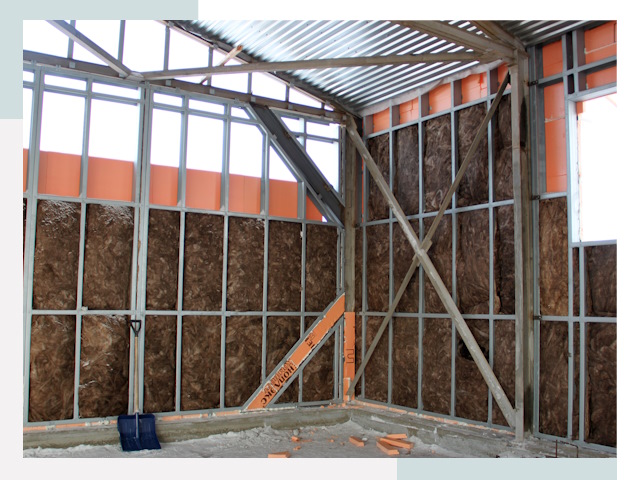 Утепленные ангары в Беслане