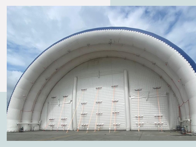 Пневмокаркасные ангары от СтальСтрой-Бсл по цене от 608 руб.