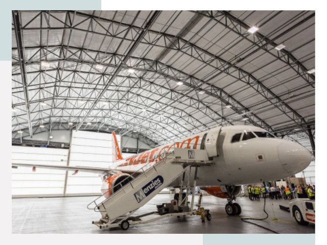 Авиационные ангары в Беслане