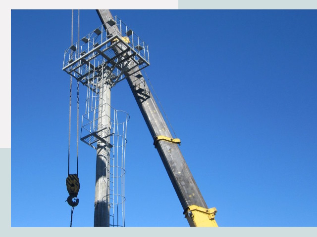 Монтаж осветительных мачт в Беслан от 608 руб.