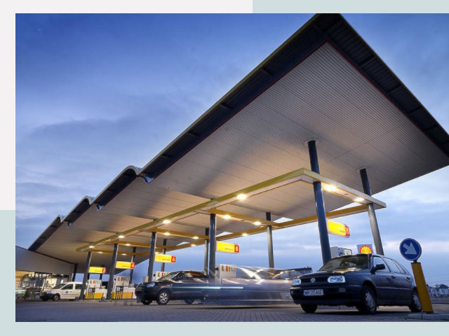 Навесы для АЗС в Беслан от 608 руб. - Защита и комфорт