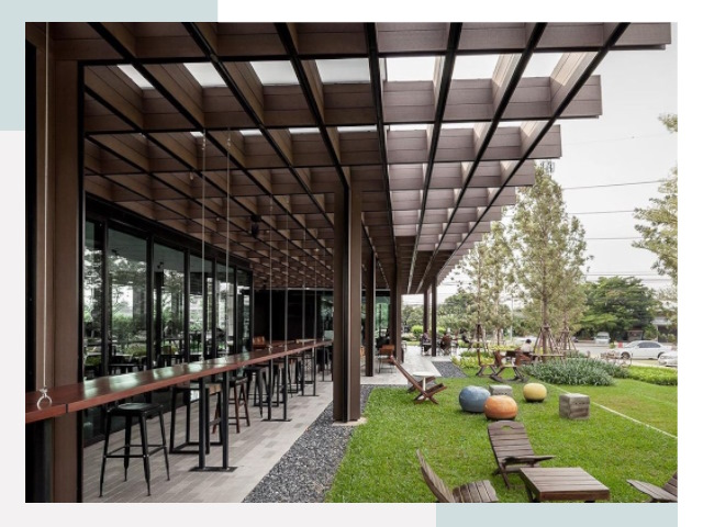 Летние веранды для кафе в Беслане