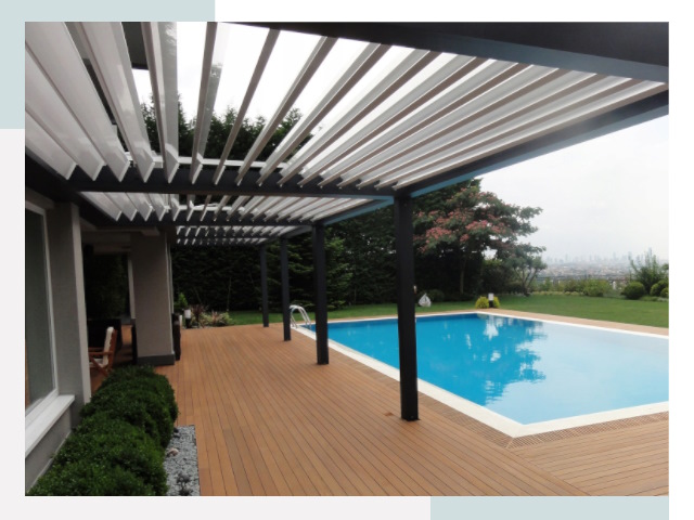 Перголы в Беслане