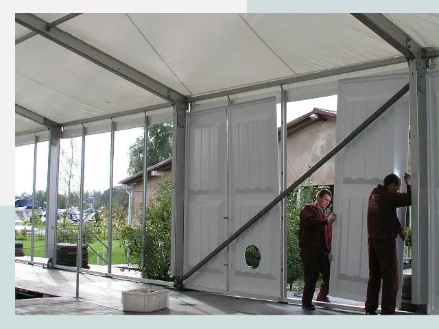 Быстро сборные шатры в Беслан от 608 руб. за м²