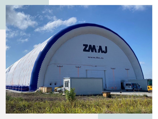 Брендирование ангаров в Беслане