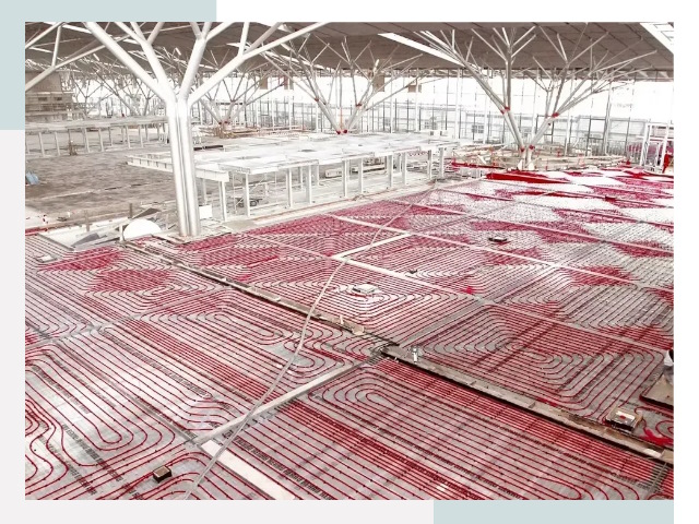 Отопление ангаров в Беслане