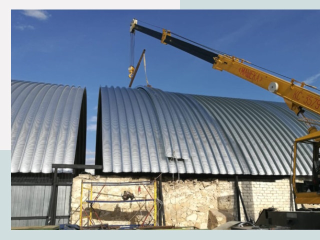 Реконструкция ангаров в Беслане от 608 руб.