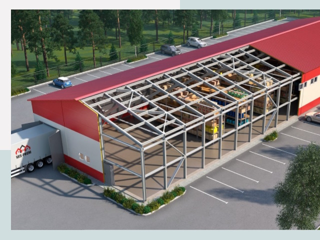 Проектирование ангаров в Беслане от 608 руб.